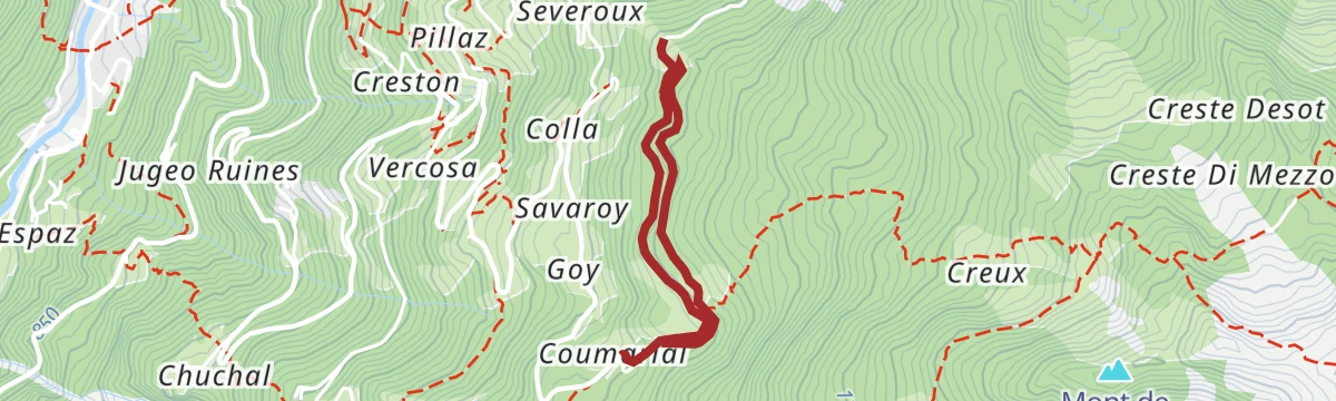 Route map: Percorso salute